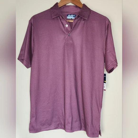 Men's Purple Polo Shirt - Picture 1 of 7